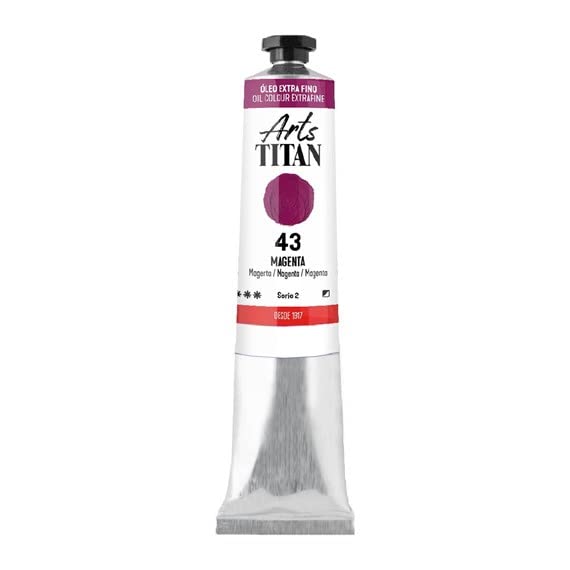 ÓLEO MAGENTA TITAN Extrafino 6 - 20ml. Nº 43