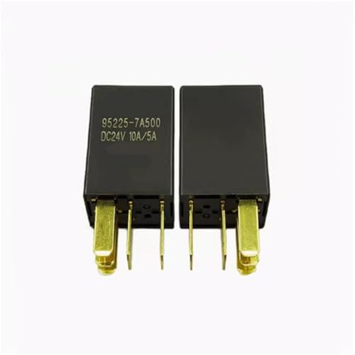Relais 5 broches 24V DC V24 95225-7A500 pour circuit électrique automobile