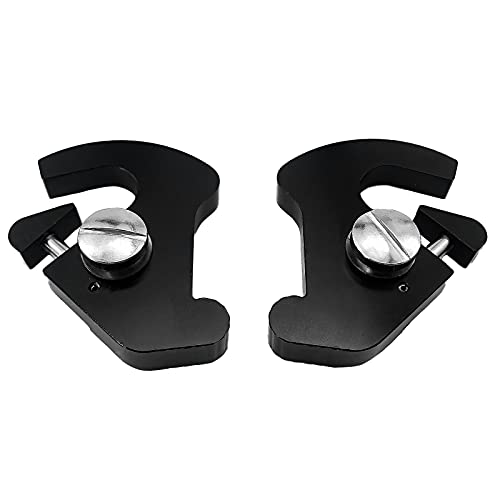 Yimoto Motorcycle Black Detachable Rotary Sissy Bar Luggage Rack Latch Clips For Harley Davidson Softail Sportster 883 1200Xl Touring Street Glide Electra Glide Road King #TOP3