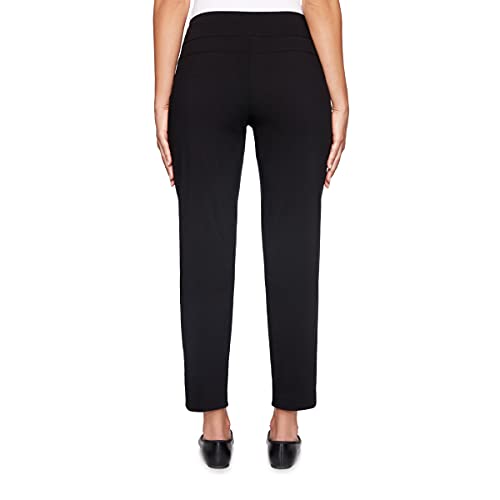 Ruby Rd. Womens Womens Mid-Rise Pull-on Straight Solar Millennium Tech Ankle Pant2