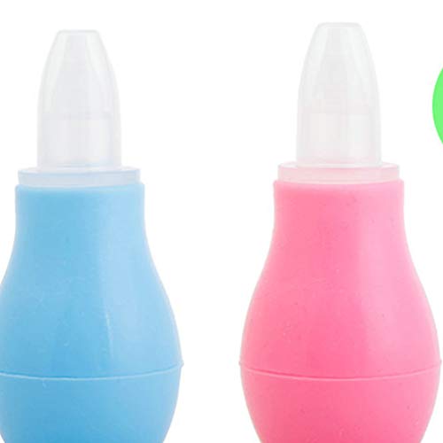 Milisten 2 Pcs Aspirador Nasal Do Bebê Limpador de Nariz Infantil Criança Orelha Seringa Bulbo Remov