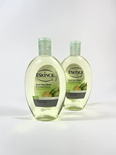 Eskinol Spot-Less Glow Facial Deep Cleanser with Pure Calamansi Extract 7.6 f oz (2-Pack)