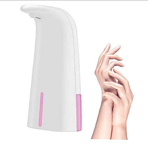 Preisvergleich Produktbild TYZY Smart Seifenspender Automatische antibakterieller Schaum Messmaschine Elektrische Mute Handwaschanlagen für Heim Krankenhaus Home Office 250ml,Rosa