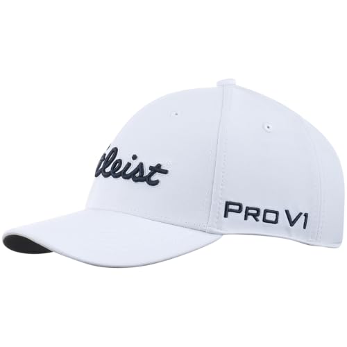 Titleist Golf Juniors Tour Performance Hat White/Navy