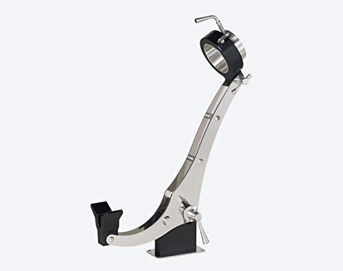 BRICOMIRAS JAMONERO Soporte Elite Inoxidable (SIN Base), Ideal para HOSTELERÍA, para Fijar EN Cualquier Base, Acero...