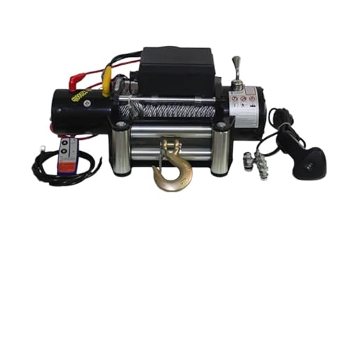 12V 24V 5443kg 3.9KW 6m/min Winche Eléctrico para Vehículos miniatura 1