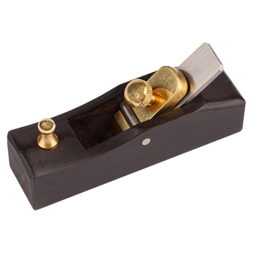 Pialla smussata per legno, lama in acciaio ad alta velocità, strumento di rifilatura compatto per lucidatura e smussatura, 8,1 x 2,3 x 2,3 cm