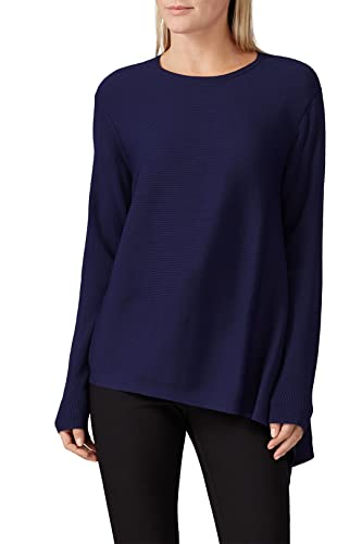 Image of Rent The Runway Pre-Loved Blue Asymmetrical Knit Pullover
