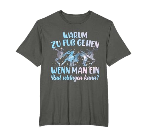 Kinder Turnerin Turnen Mädchen Kunstturnen Bodenturnen T-Shirt