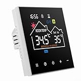 WLAN-fähiges Smart-Thermostat mit Touch-Schnittstelle und flexiblen Modi für manuellen automatischen Betrieb mit konstanter Temperatur (3A-WIFI)