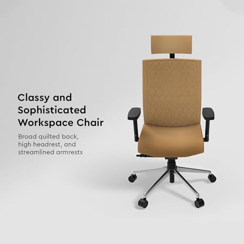 Image of Interio by Godrej Prime High Back Ergonomic Premium Cushioned Office Chair