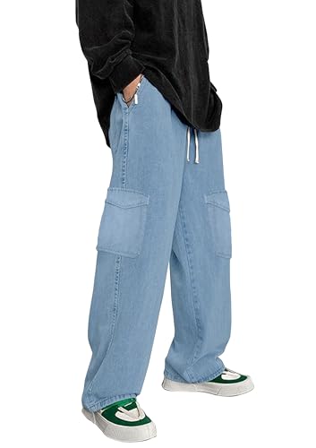 Image of FTX Multi Pocket Multicolor Jeans for Men 569 Parent
