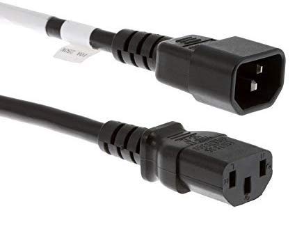Csecurity IEC C13 to C14 Male to Female Power Extension Cord 1.5 Meter (4.5 Feet) Cable 220V 10A for Computer, Printer, SMPS, Monitor, Server, Display (B082T37K3K) Amazon Price History, Amazon Price Tracker