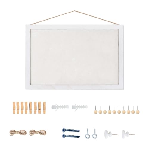 Tableau en liège blanc moderne avec surface auto-générante pour notes et plannings