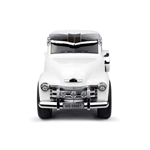 CAIXA SOM PORTATIL CAMINHONETE BLUETOOTH FM BRANCO WS-558BT