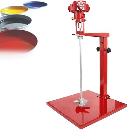 TGBHM Automatic Lift Paint Mixer 5 Gallon/20 Liter Pneumatic Paint Mixer Tank Bucket Clamp Stand Air Agitator Paint Mixing Tool for Paint Mixing,