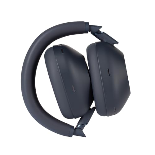 Image of Sony WH-1000XM6 Wireless Noise Canceling Headphones (Blue) (Blue) Bundle