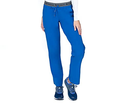 Image of Scrubs for Women Set V-Neck & Cargo Pant 8 Pocket 4-Way Stretch for Nurse Dentist Veterinarian Elements Select ES2966