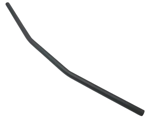 Guidon Poignées Moto 22mm 7/8" Acier Noir anti-vibration pour rénovation