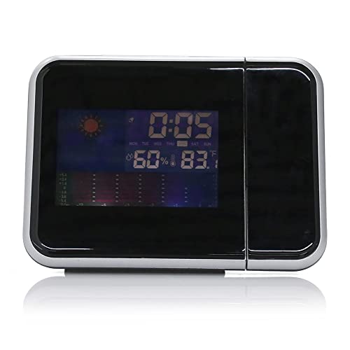 Reloj proyector de techo para ver la hora al despertar en el dormitorio 7