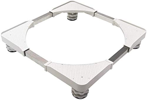 Waschmaschine Sockel Basis, 4 Fuß Verstellbarer Edelstahlsockel-Universalhalterung Für Trockner, Waschmaschine Und Kühlschrank 2020