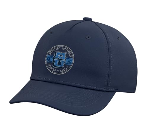 Disney and Pixars Monsters University Scaring is Caring Adjustable Printed Baseball Hat Navy Blue