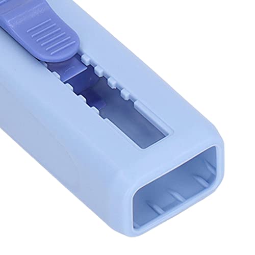 Image of Kadimendium Sliding Retractable Eraser Flexible Push Pull Eraser Portable Double Ended Eraser Lightweight Pencil Erasers for School for Office(Blue)