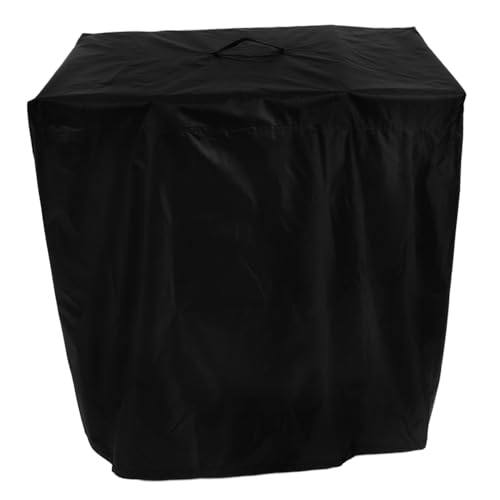 TEHAUX wasserdichte Poolpumpenabdeckung für Außenbereich Sandfilterpumpen Schutzhaube mit Zugband Wetterfeste Gartenpumpen Abdeckhaube für Sandfilter Ersatzabdeckung für Poolfilter im