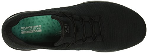 Skechers Women's You Define Courage Sneaker, Black, 8.5 M US