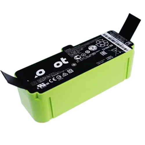 JKDND 1800mAh 14.4V 600 700 800 900 Series Li-ION Battery Replacement Compatible avec Roomba960980890860 801780Ǳ 80ğ6392 Vacuum Cleaner Battery Pack