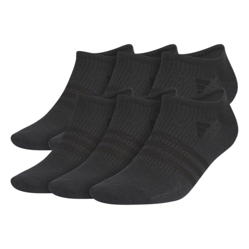 adidas Men's Superlite No Show Socks (6-Pair Pack) Low Profile Below Ankle