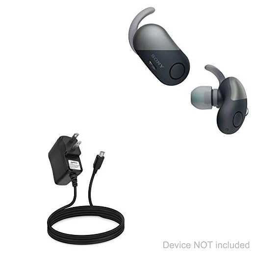 Charger for Sony WF-SP700N (Charger by BoxWave) - Wall Charger Direct, Wall Plug Charger for Sony WF-SP700N