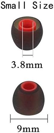 Miniatura 2 de Auriculares de silicona de repuesto pequeños compatibles con Senso, Zeus, Otium, Hussar, Sony MDR, Tozo, Mpow (pequeño, 5 pares)