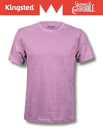 Image of Kingsted T-Shirts for Men Pack - Royally Comfortable - Super Soft Premium Fabric - Well-Crafted Classic Tee