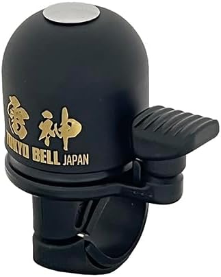 Tokyo Bell TB-SP550 Raijin Zero One Bicycle Bell Matte Black