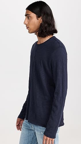 ATM Men's Destroyed Wash Henley4