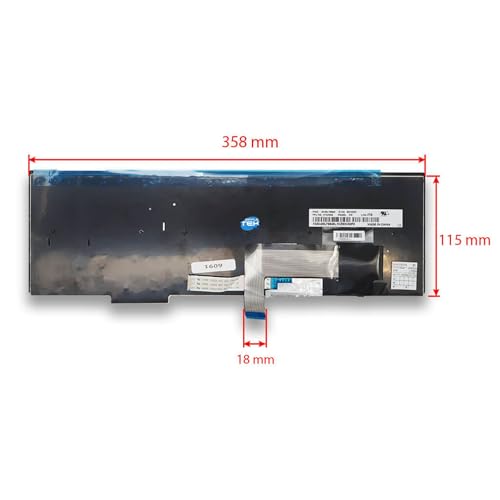 Clavier TrackPoint compatible Lenovo 0C45254 KM-106E0 pièce rechange