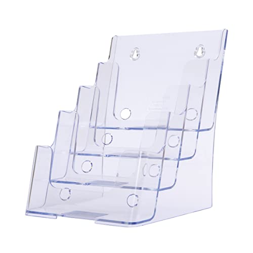 卓上カタログスタンド　4段・2段　2種セット　Ａ5サイズ 卓上カタログスタンド 4段・2段 2種セット A5サイズ