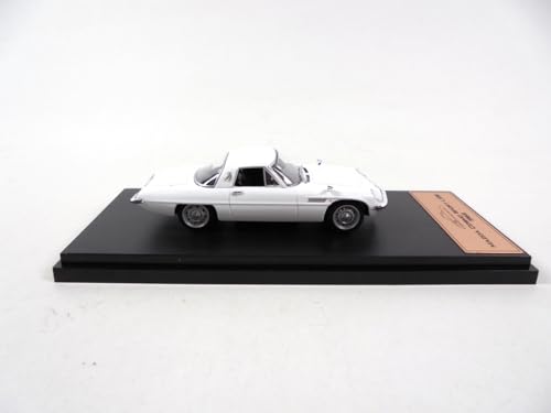 OPO 10 - Collectible miniature car 1/43 compatible with Mazda Cosmo Sport L10B 1968 - JPL3, White - Image 4