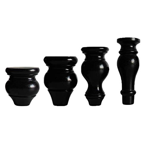 Patas de madera para elevar muebles bajos y solucionar problemas de limpieza 3