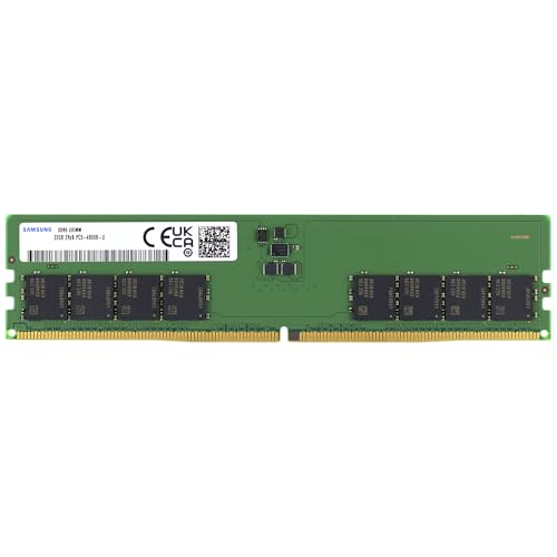 Image of Samsung 32GB DDR5 4800MHz PC5-38400 CL40 UDIMM 2Rx8 Dual Rank 1.1V Non-ECC DIMM 288-Pin Desktop Computer RAM Memory
