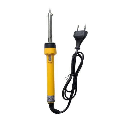 Image of Witty Fox Soldering Iron 60W with EU Plug for Electronics Repair, Wiring, PCB Work, DIY Projects & Home Use | Fast Heating Electric Soldering Iron for Circuit, Cable & Hobby Use
