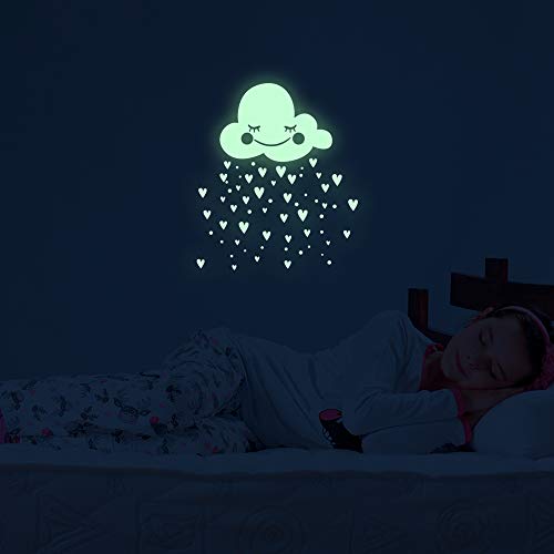 Pegatinas adhesivas Ambiance Sticker phos-ROS-C127 de nuage enfant para pared 4