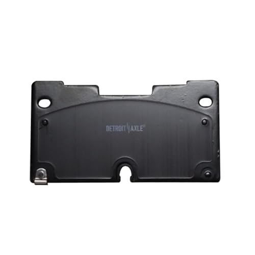 Image of Detroit Axle - Front Brake Pads for 2019-2024 Chevrolet Silverado 1500 | GMC Sierra 1500, 2021-2024 Suburban Tahoe Yukon Cadillac Escalade ESV Ceramic Brake Pads with Hardware Replacement