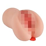 Muffin. オナホール 男性用 擬似膜構造 10段階振動 500g コンパクト TPE素材 USB充電 処〇オナホ