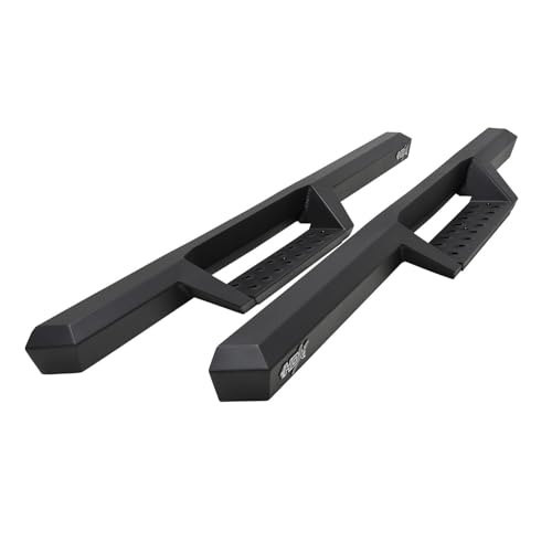 Westin 56-14115 HDX Drop Nerf Bars fits 2019-2025 Silverado Sierra 1500 Regular Cab 2020-2025 Silverado Sierra 2500 3500 Regular Cab 2020-2025 Textured Black Pair