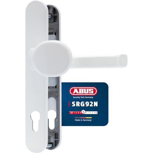 ABUS Türschutzbeschlag SRG92N W - Wechselgarnitur, schmal, Weiß