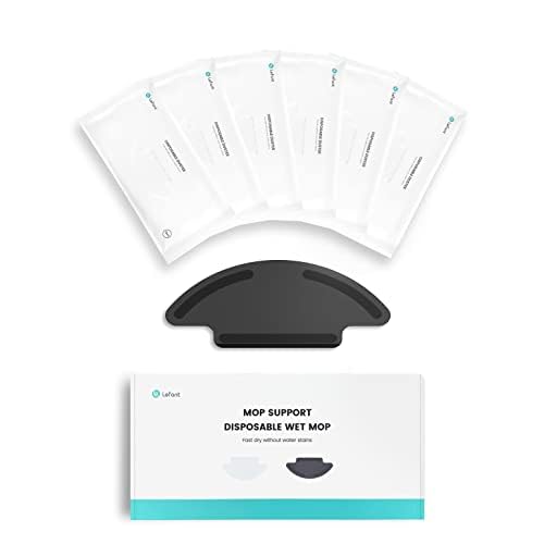 LEFANT Saugroboter, Pack of 6 Disposable Wipes Replacement Parts & 1 Wiper Tray for M210 / M210B / M213 / M213S / M210P / N1 Robot Cleaner Replacement