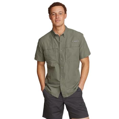 Eddie Bauer Men's Short Sleeve Ripstop Guide Shirt