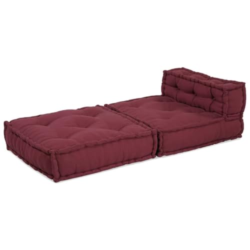 Elemento modular para sofá acolchado que soluciona la falta de asientos en salones pequeños 6